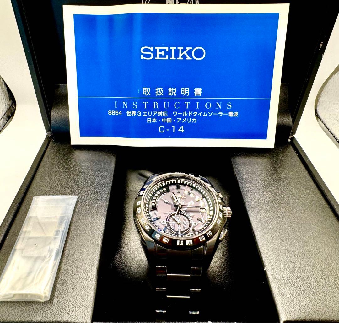 SEIKO STAR WARS Seiko World Time Solar Radio Wave #PG38TE