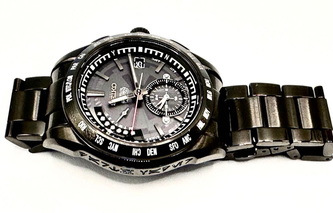 SEIKO STAR WARS Seiko World Time Solar Radio Wave #PG38TE