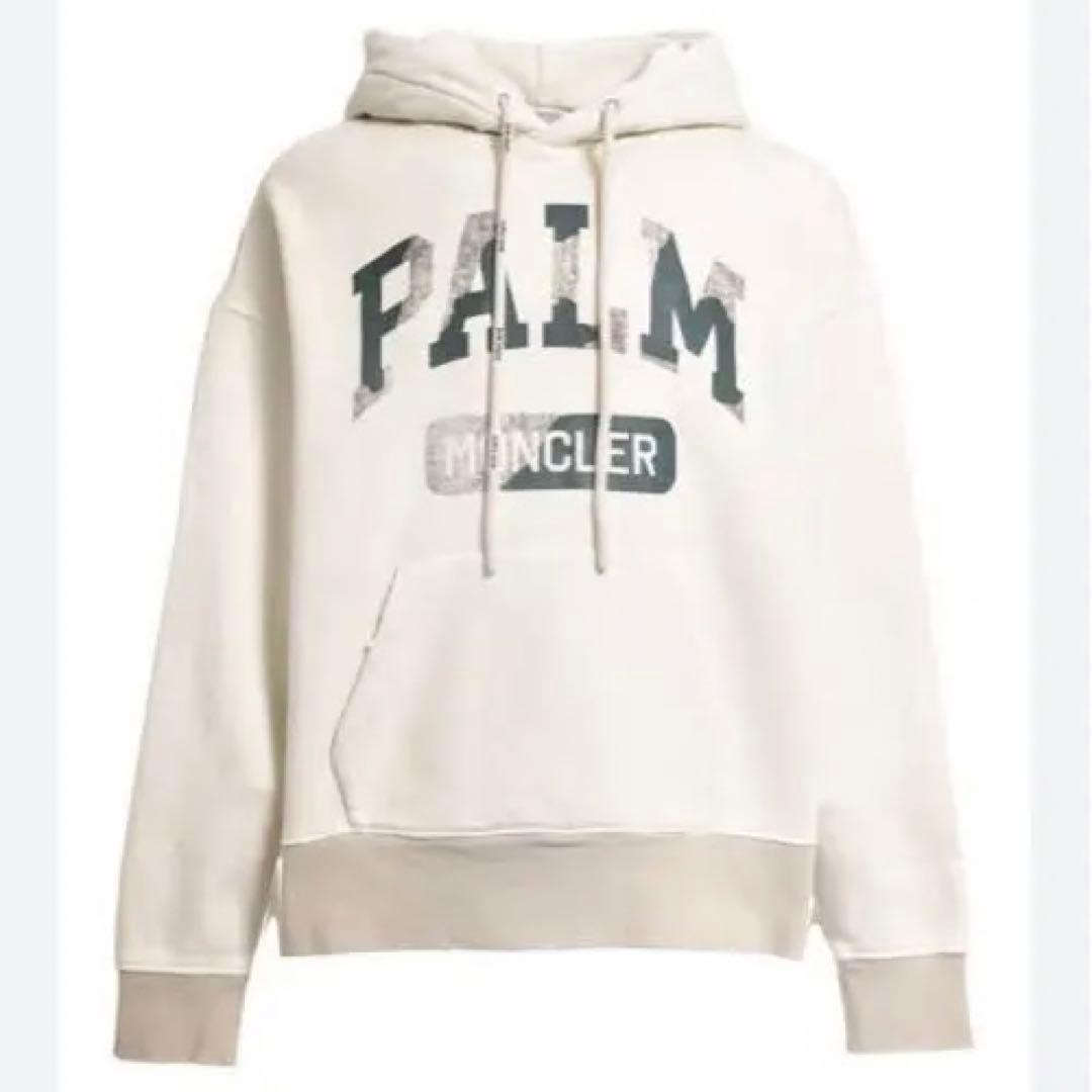 moncler Palm Angels Logo Pullover Parka #QY9FWG