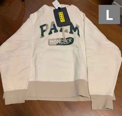 moncler Palm Angels Logo Pullover Parka #QY9FWG