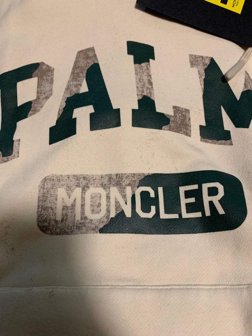 moncler Palm Angels Logo Pullover Parka #QY9FWG