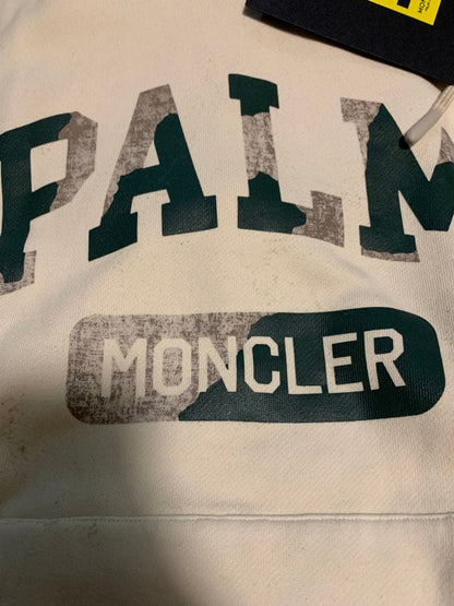 moncler Palm Angels Logo Pullover Parka #QY9FWG