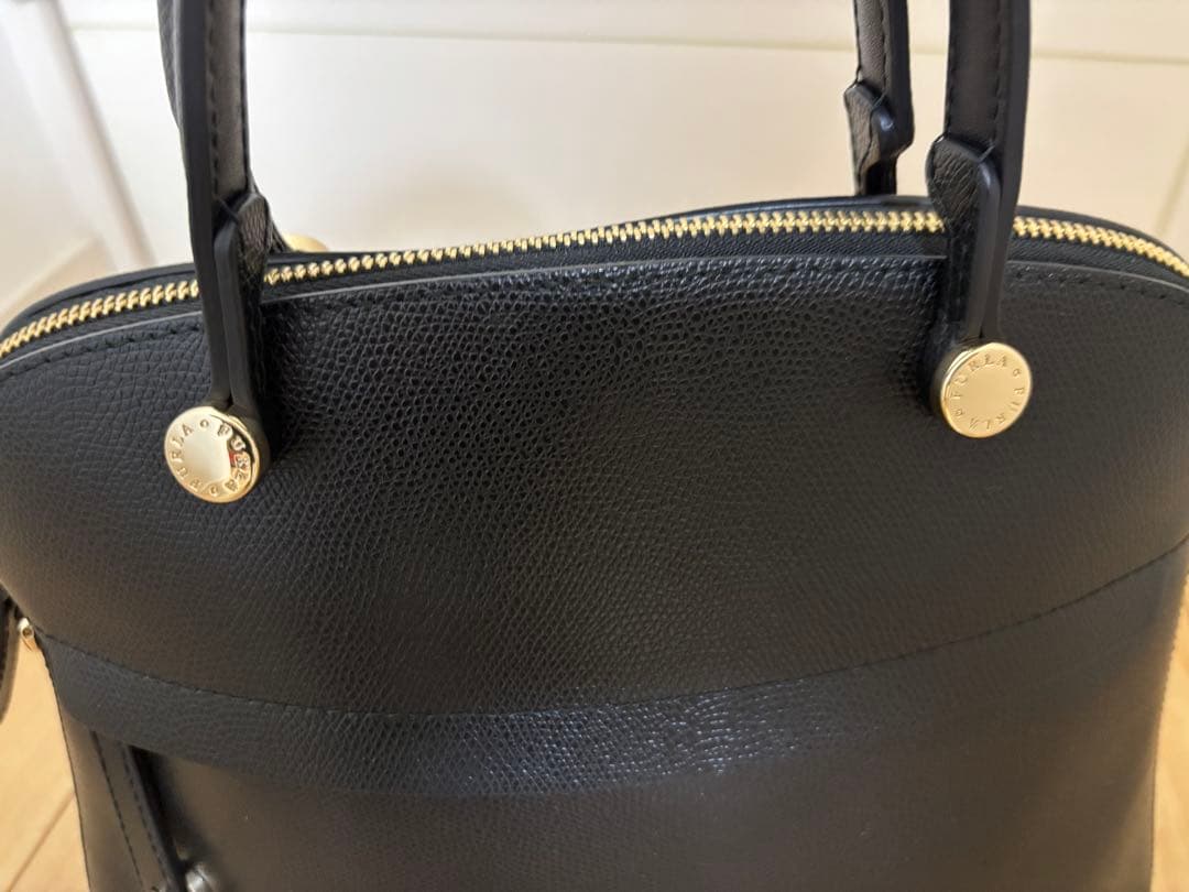 FURLA Piper handbag, size M, black #QY9FPD