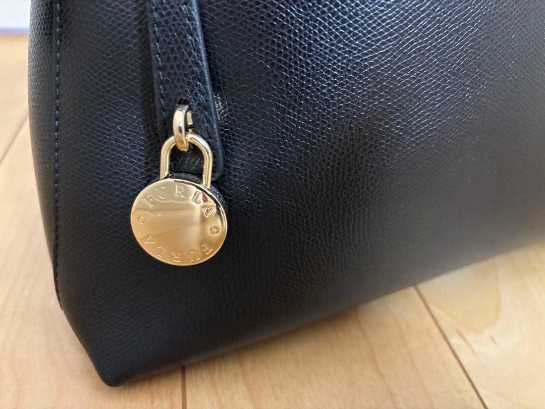 FURLA Piper handbag, size M, black #QY9FPD