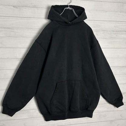 Balenciaga Back Logo Hoodie Pullover Hoodie Black #QY2LD3