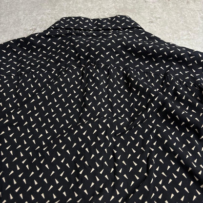 Saint Laurent Paris all-over print rayon shirt, size 39, made in Italy, #QY4IBF