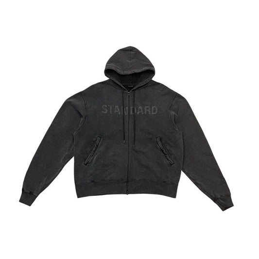BALENCIAGA STANDARD Oversized Zip-Up Hoodie #QYAXU9