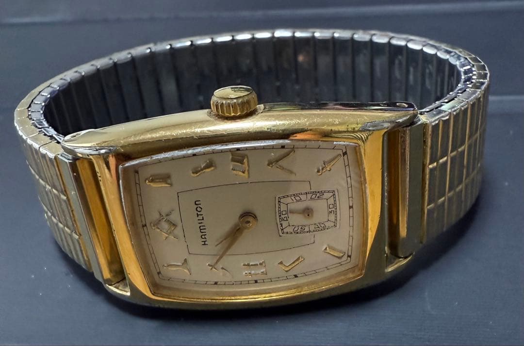 Hamilton Freemason Quartz 100 pieces, serial number 001 100 #QY5LQD
