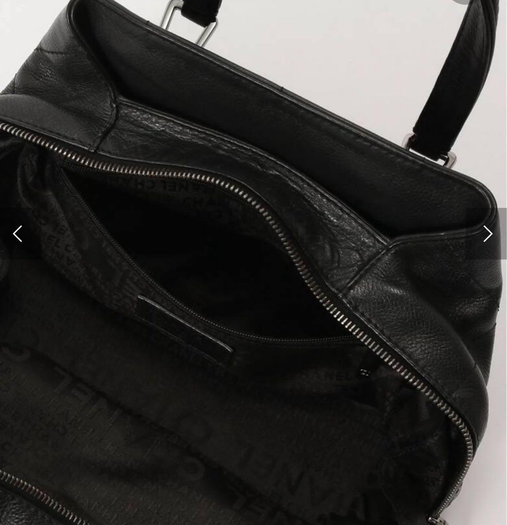 CHANEL Black Leather Handbag #QYGQHH