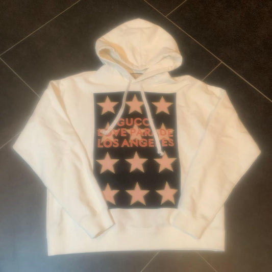 GUCCI LOVE PARADE LOS ANGELES Hoodie, Size S #QY1IK0