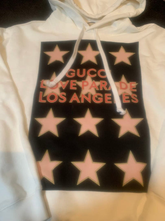 GUCCI LOVE PARADE LOS ANGELES Hoodie, Size S #QY1IK0