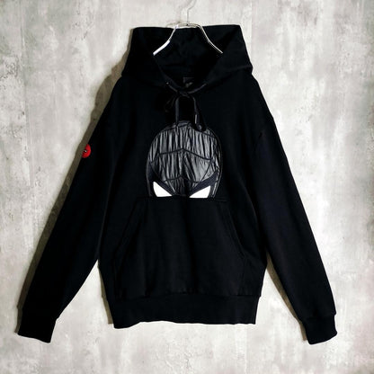 Moncler Marvel Black Spider-Man Hoodie, Size M #QYF0VP