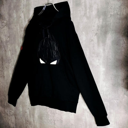 Moncler Marvel Black Spider-Man Hoodie, Size M #QYF0VP