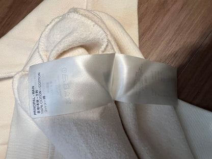 LOUIS VUITTON Inside-Out Pullover Hoodie, Size S, White #QYAQJR