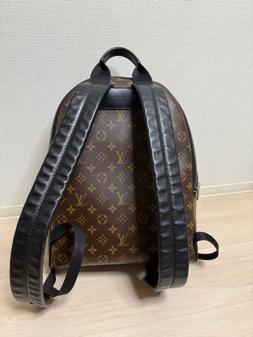 LOUIS VUITTON Monogram Canvas Backpack Zip Front Pocket #QYBLE8