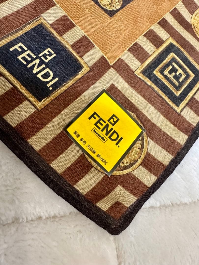 FENDI Mini Handbag FF Logo Rubber Black #QYGYK1