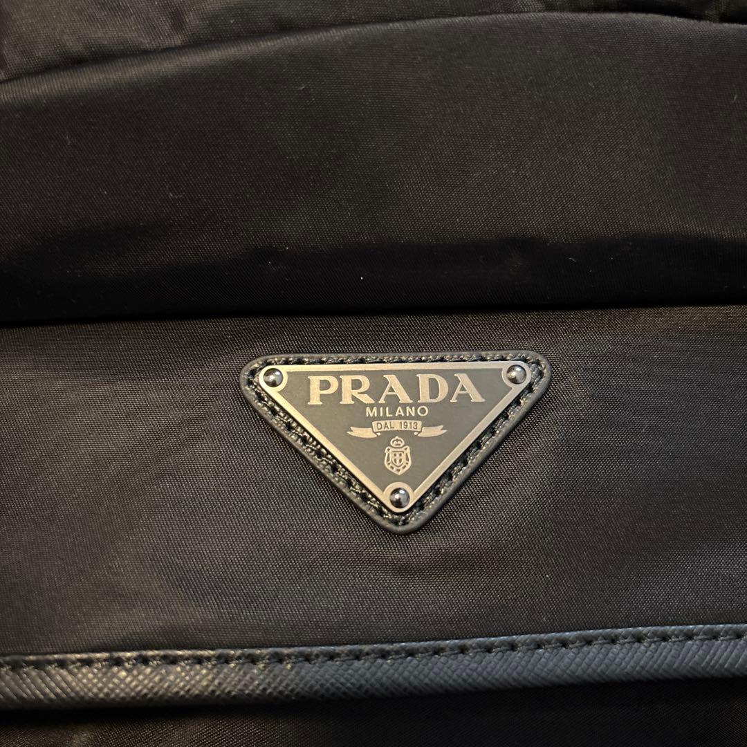 PRADA 2VZ079 Backpack Nylon Black #QYINIG