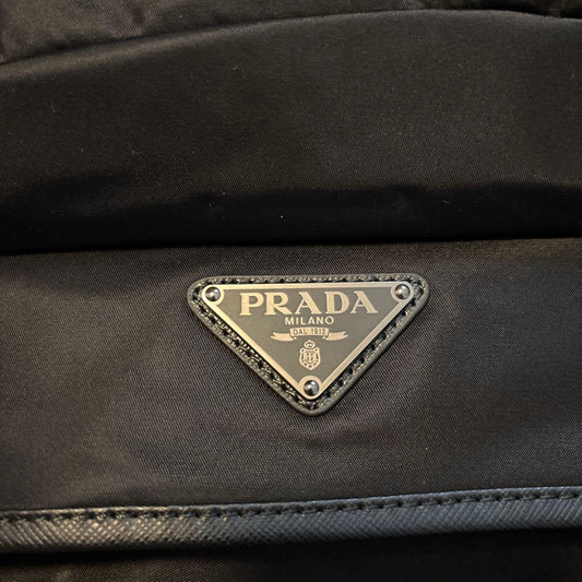 PRADA 2VZ079 Backpack Nylon Black #QYINIG