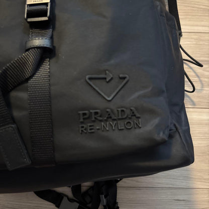 PRADA 2VZ079 Backpack Nylon Black #QYINIG