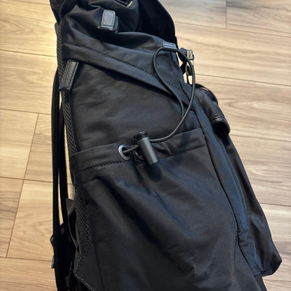 PRADA 2VZ079 Backpack Nylon Black #QYINIG