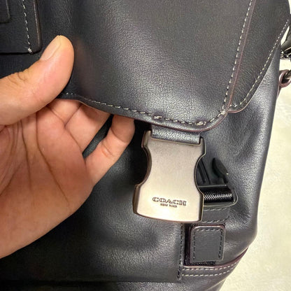 COACH Rivington Bike Messenger Bag #QYDI9V