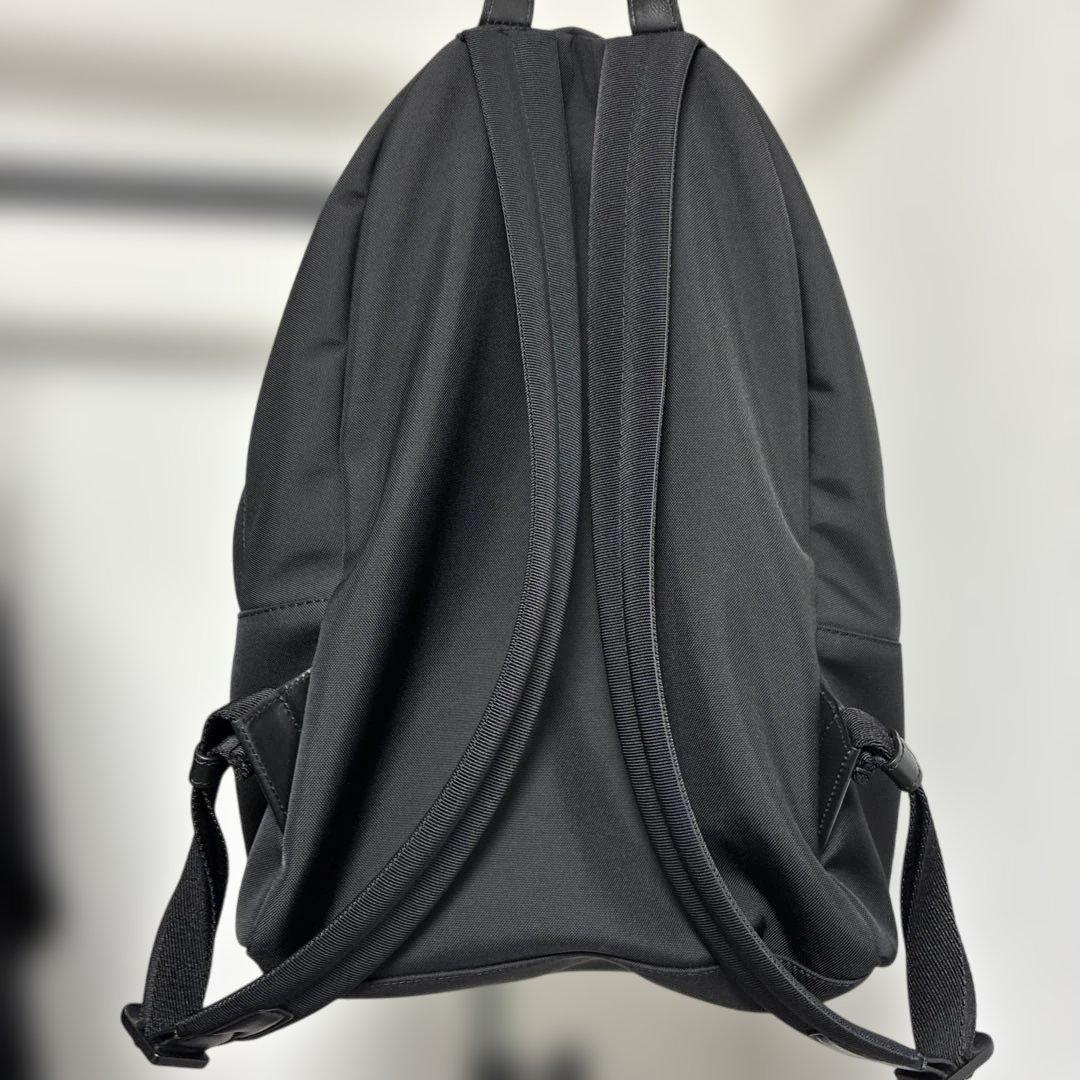 MONCLER Pierrick Backpack Black Water Repellent #QY1IJH
