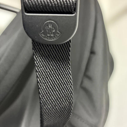 MONCLER Pierrick Backpack Black Water Repellent #QY1IJH