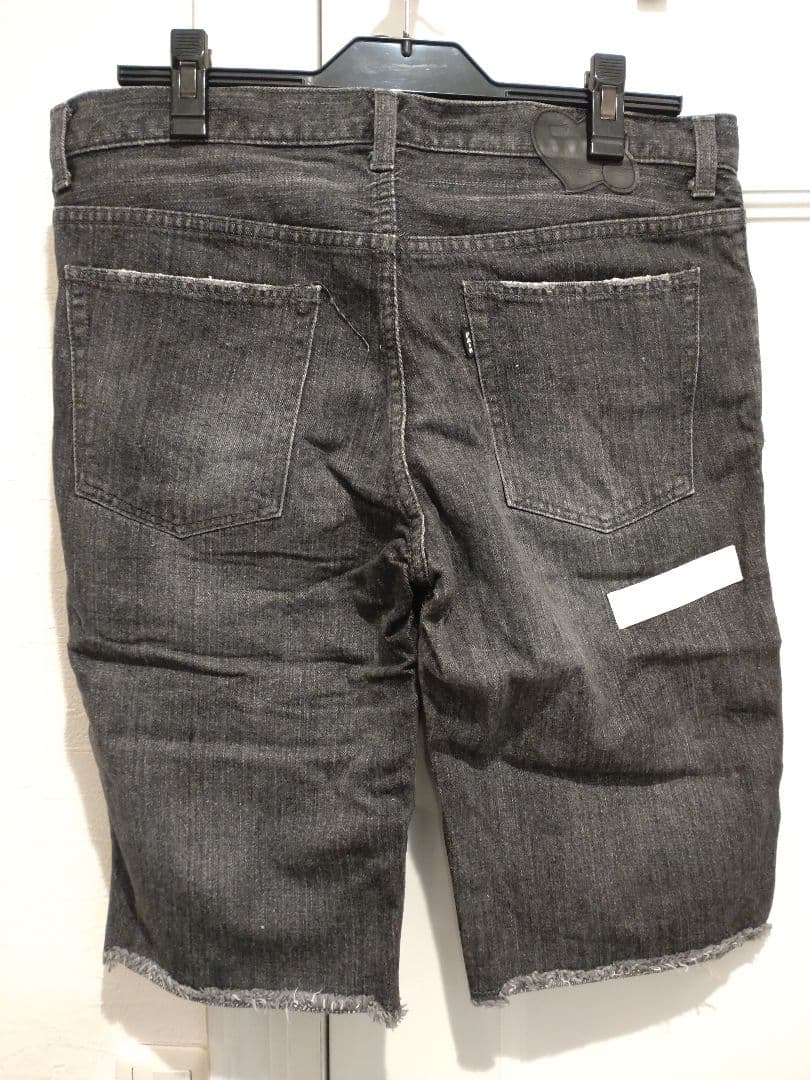Size Number Nine AW Patched Half Denim Pants Soloist #QOBLQ6
