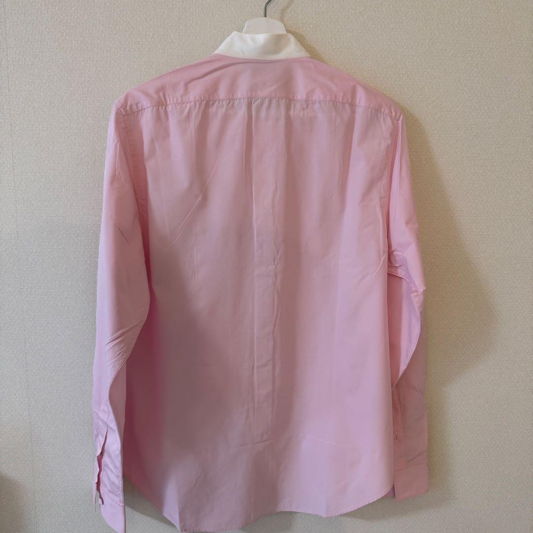 GUCCI Pink Stand Collar Long Sleeve Shirt #PGJXYM