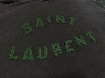 SAINT LAURENT PARIS Saint Laurent lettering hoodie #QYB5RE