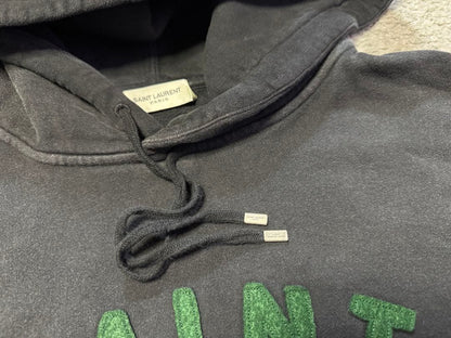 SAINT LAURENT PARIS Saint Laurent lettering hoodie #QYB5RE