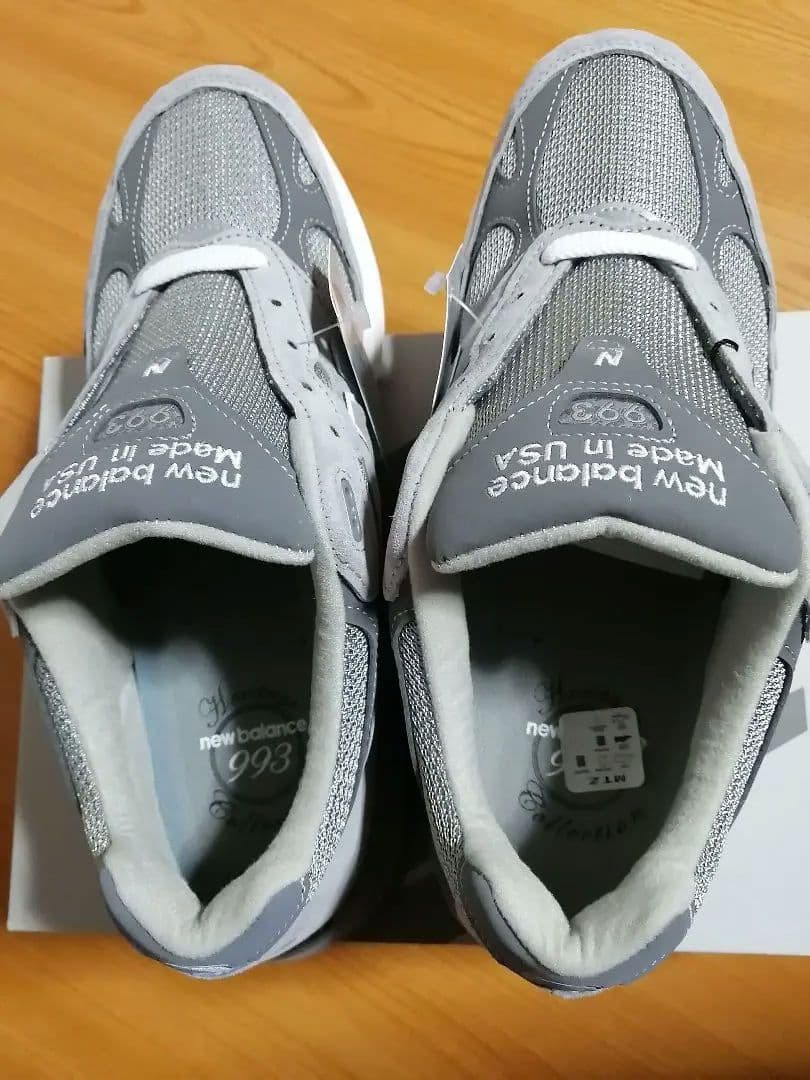 US12 30.0cm New Balance MR993GL Gray Suede #PF2DNO