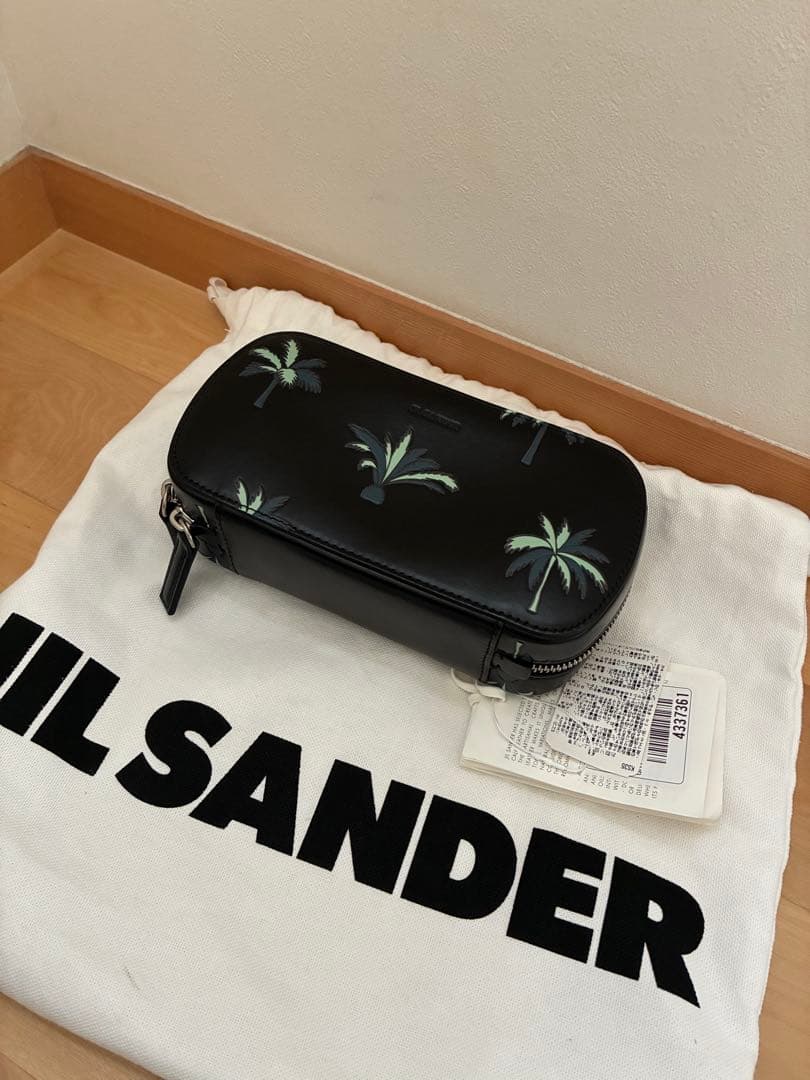 JIL SANDER shoulder bag Black Leather #QY97VX