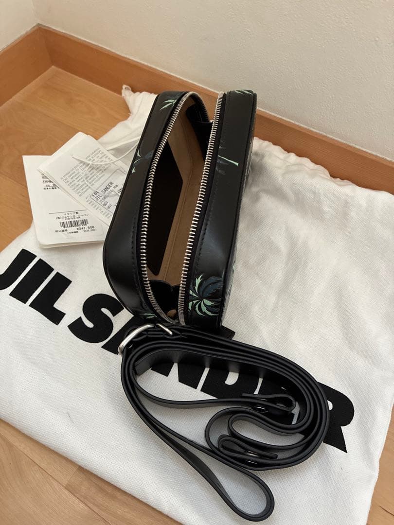 JIL SANDER shoulder bag Black Leather #QY97VX