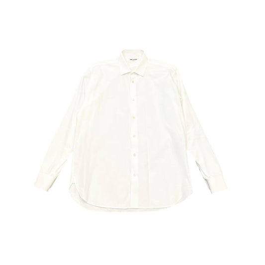 SAINT LAURENT PARIS Regular Collar Shirt #QYFFPI