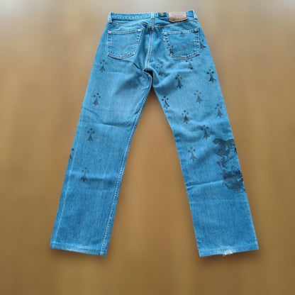 Levi's 501 Straight Denim W30 L34 Roba #QY01B6