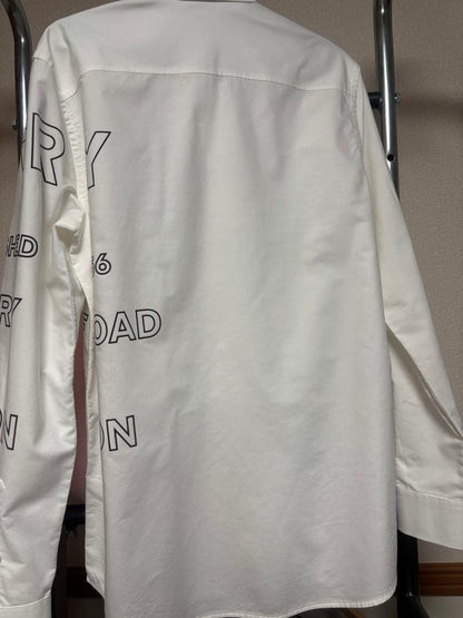 BURBERRY White Long Sleeve Shirt Burberry #QYFFXO