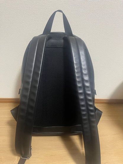 MICHAEL KORS Business Backpack, Black Leather, MICHAEL KORS #QY1Y2B