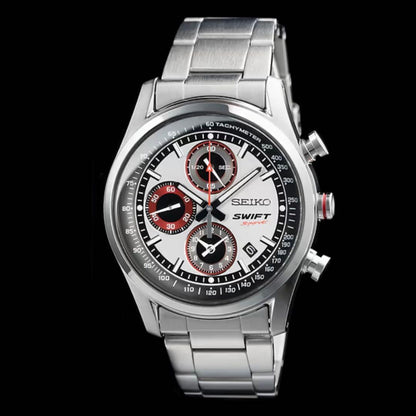 SWIFT SPORT x SEIKO collaboration watch, silver #QYJIPL