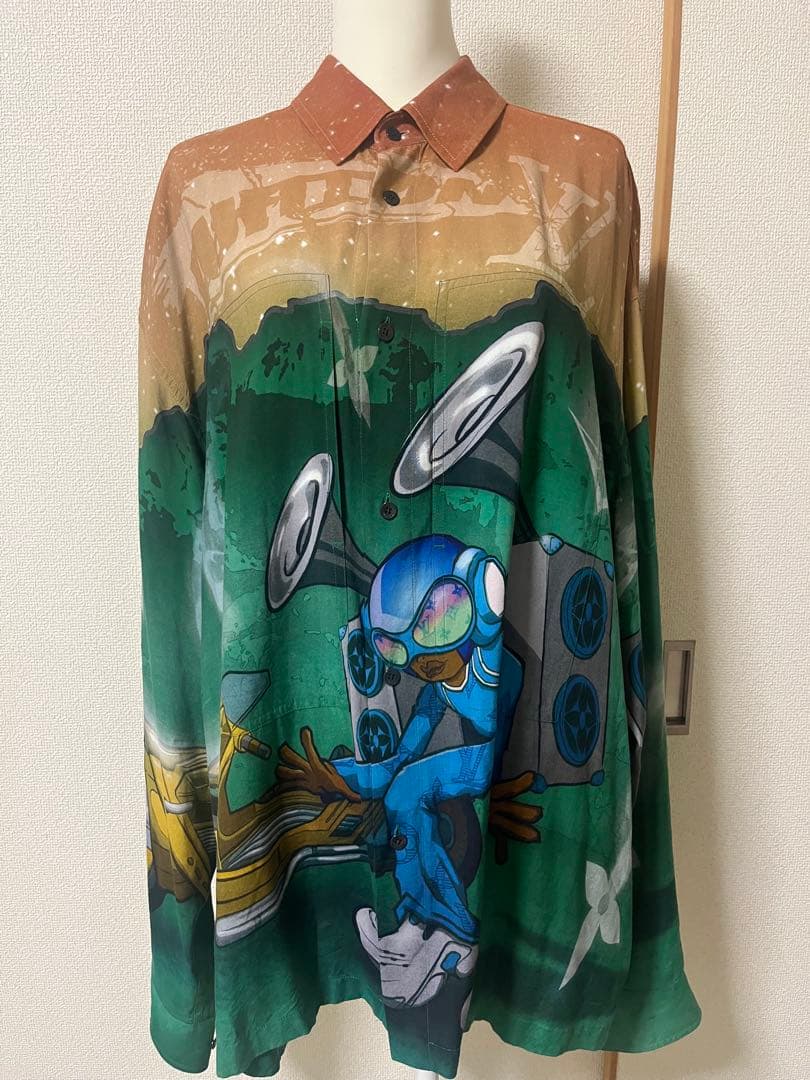 LOUIS VUITTON graphic print long sleeve shirt #PG7XQR