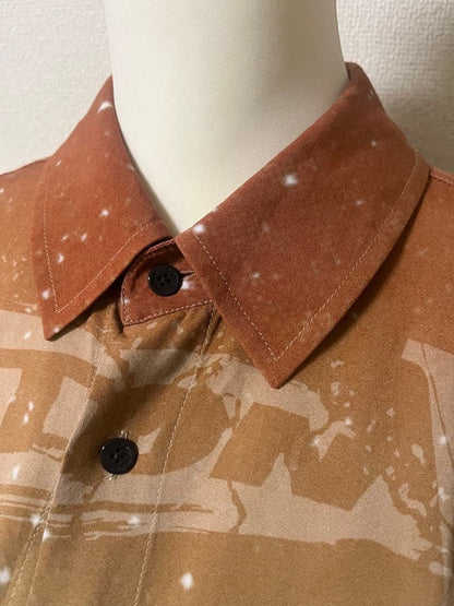 LOUIS VUITTON graphic print long sleeve shirt #PG7XQR