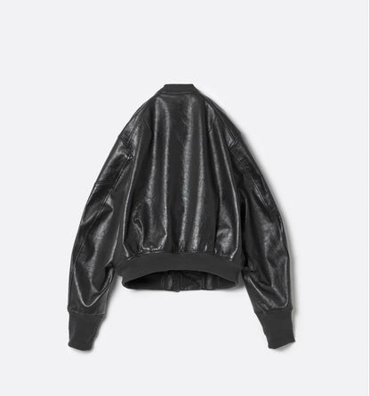 Sublations cow leather adjustable MA-1 #QY2LJ3