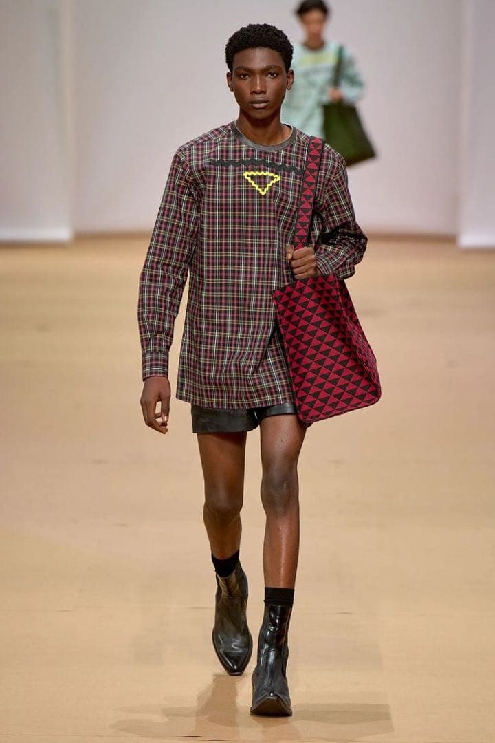 PRADA 23ss runway shirt #PG37WN