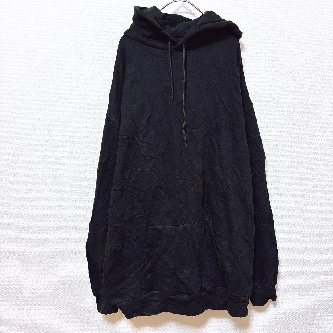 Balenciaga L Back Logo Hoodie in Black, Oversized #QYD3ET