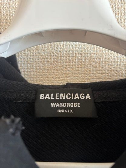 BALENCIAGA Distressed Hoodie #QY6VNH