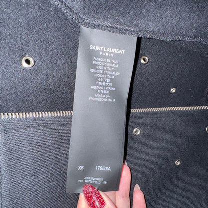 Saint Laurent Hoodie Black #QY0VIT