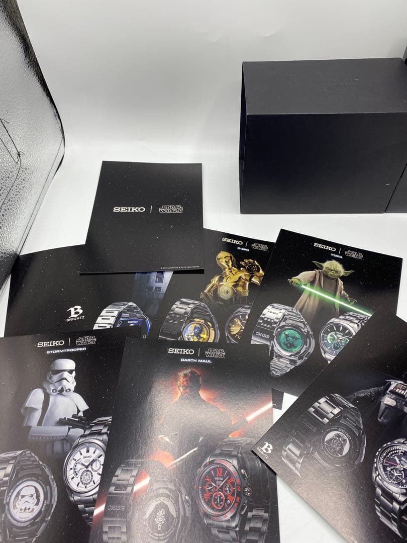 Completed SEIKO Star Wars Brightz Roman Date #QYI0ZA