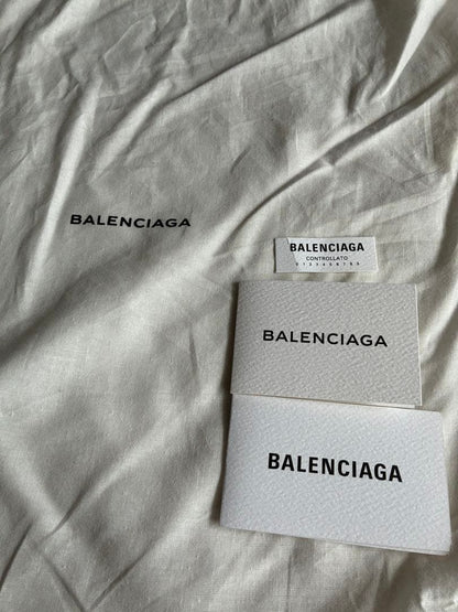BALENCIAGA Tote Bag Navy Cabas S 339933 #QYKTOF