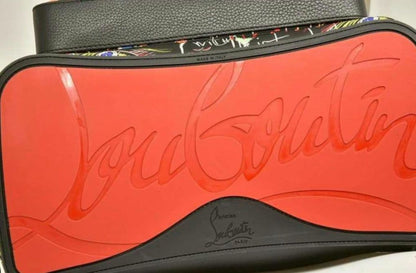 Christian Louboutin Nylon Print Backpack with Box Multicolor Logo #QYI806