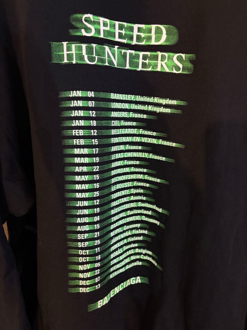 BALENCIAGA SPEED HUNTERS Oversized Hoodie XS #QYCNGE